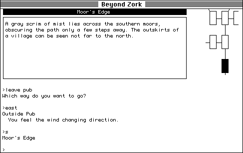 Beyond Zork Screen Shot