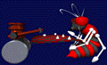 robot check-mates ant
