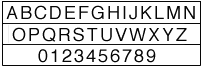 alphabetical keyboard
