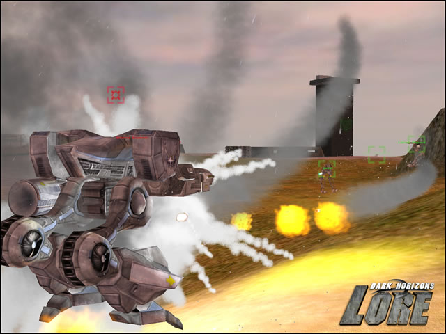 computer game robot being violent