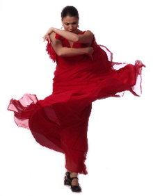 red dress - spain