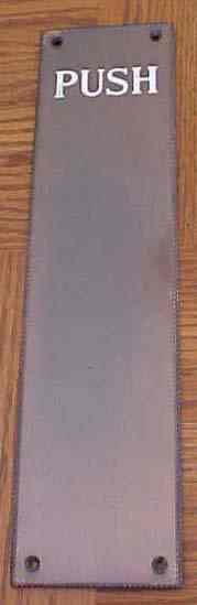 door push plate