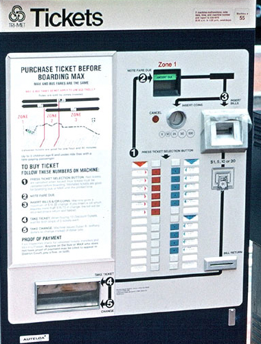 ticket machine