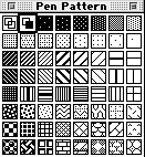 fill pattern properties