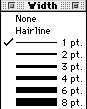 line width properties