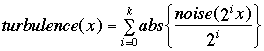 turbulence formula