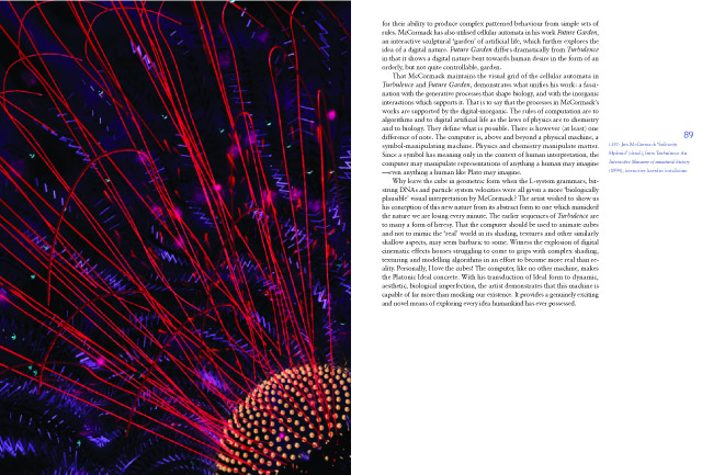 Impossible Nature Page, Copyright Jon McCormack