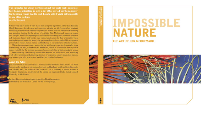 Impossible Nature Page, Copyright Jon McCormack